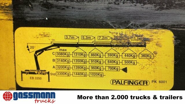 Renault D 180.75 4x2 mit Kran Palfinger PK6001 - Lastbil med lad, Lastbil med kran: billede 4 Renault D 180.75 4x2 mit Kran Palfinger PK6001 - Lastbil med lad, Lastbil med kran: billede 4