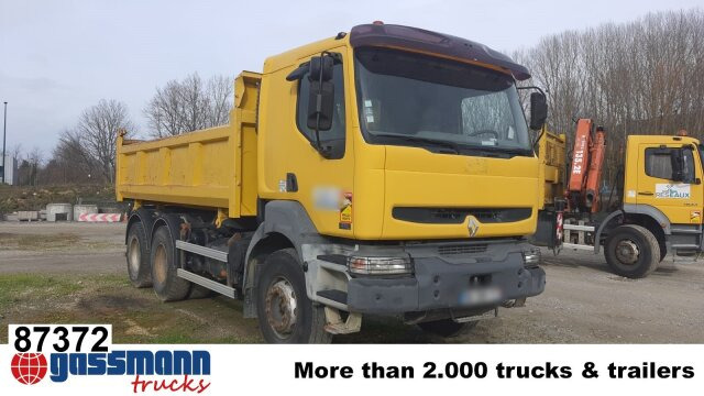 Renault Kerax 380.26 6x4, Bordmatik links - Tipvogn lastbil: billede 1 Renault Kerax 380.26 6x4, Bordmatik links - Tipvogn lastbil: billede 1
