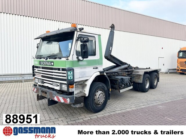 Scania P93 HK 250 6x4L, Abrollkipper - Lastbil kroghejs: billede 1 Scania P93 HK 250 6x4L, Abrollkipper - Lastbil kroghejs: billede 1