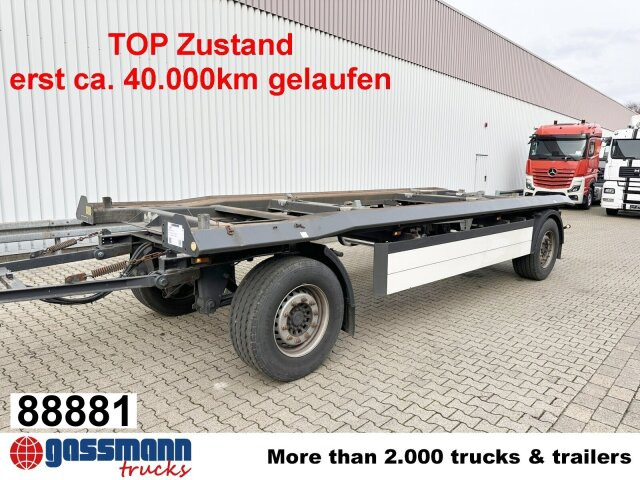 Schmitz Cargobull ACF 18 Abrollanhänger - Kroghejsvogn/ Skip loader anhænger: billede 1 Schmitz Cargobull ACF 18 Abrollanhänger - Kroghejsvogn/ Skip loader anhænger: billede 1