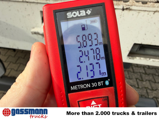 Schubbodenaufbau mit Plane ca 29m³, Funk - Lastbil varevogn: billede 4 Schubbodenaufbau mit Plane ca 29m³, Funk - Lastbil varevogn: billede 4