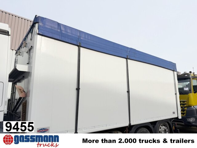 Schubbodenaufbau mit Plane ca 29m³, Funk - Lastbil varevogn: billede 1 Schubbodenaufbau mit Plane ca 29m³, Funk - Lastbil varevogn: billede 1