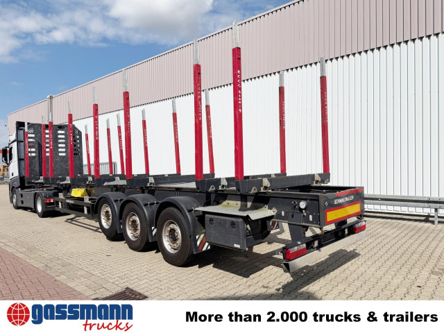 Schwarzmüller 3-Achs Holzauflieger, Liftachse, MEHRFACH - Sættevogn til tømmer: billede 5 Schwarzmüller 3-Achs Holzauflieger, Liftachse, MEHRFACH - Sættevogn til tømmer: billede 5