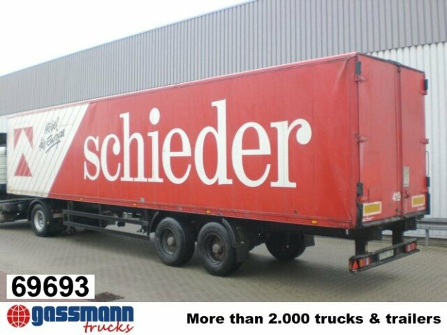 Spier SPIER SLG 2/90, Möbelkofferauflieger, 80 cbm, - Varevogn sættevogn: billede 1 Spier SPIER SLG 2/90, Möbelkofferauflieger, 80 cbm, - Varevogn sættevogn: billede 1