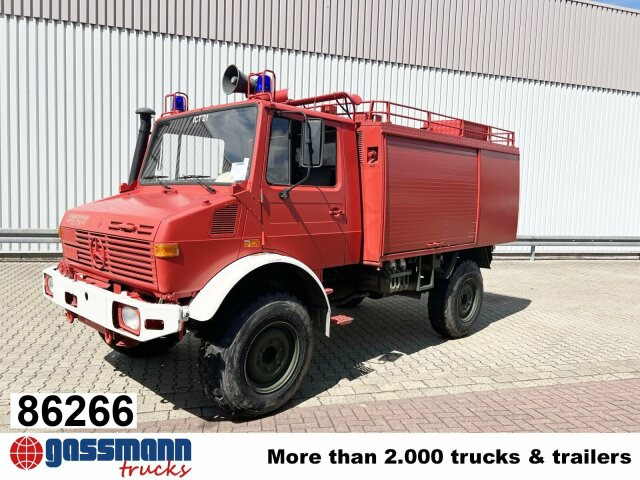 Unimog U 1300 L 435/11 4x4, -Feuerwehr - Brandbil: billede 1 Unimog U 1300 L 435/11 4x4, -Feuerwehr - Brandbil: billede 1