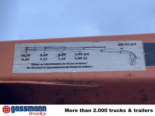 Unimog U400 4x4, Frontzapfwelle, Kipper, Kran MKG HKL - Tipvogn lastbil, Lastbil med kran: billede 4 Unimog U400 4x4, Frontzapfwelle, Kipper, Kran MKG HKL - Tipvogn lastbil, Lastbil med kran: billede 4