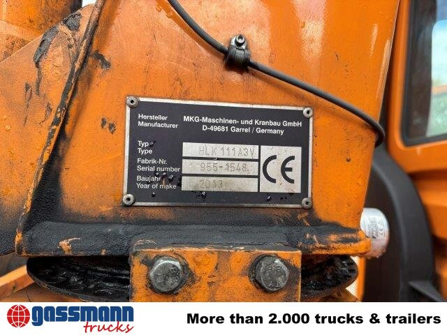 Unimog U400 4x4, Frontzapfwelle, Kipper, Kran MKG HKL - Tipvogn lastbil, Lastbil med kran: billede 3 Unimog U400 4x4, Frontzapfwelle, Kipper, Kran MKG HKL - Tipvogn lastbil, Lastbil med kran: billede 3