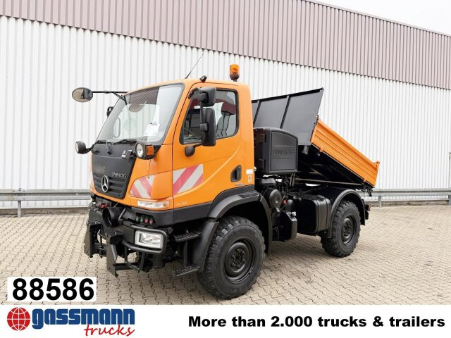 Unimog U 20 4x4, Kipper, Zapfwelle, - Varebil: billede 1 Unimog U 20 4x4, Kipper, Zapfwelle, - Varebil: billede 1