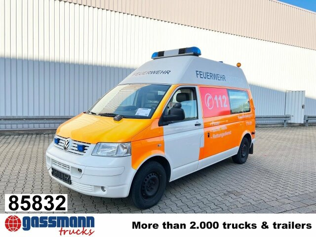 Volkswagen T5 2.5 TDI 4x2, Krankenwagen - Ambulance: billede 1 Volkswagen T5 2.5 TDI 4x2, Krankenwagen - Ambulance: billede 1