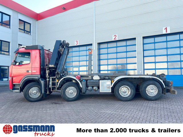 Volvo FM 460 8x2-6, Lenk-/Liftachse, Kran HMF 2020-K4, - Lastbil kroghejs, Lastbil med kran: billede 3 Volvo FM 460 8x2-6, Lenk-/Liftachse, Kran HMF 2020-K4, - Lastbil kroghejs, Lastbil med kran: billede 3