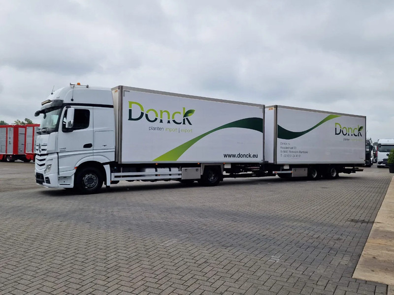 Mercedes-Benz Actros 1942 4x2 - Box with Loadlift - Full air + Pacton Trailer Loadlift - Heating system - Lastbil varevogn: billede 3 Mercedes-Benz Actros 1942 4x2 - Box with Loadlift - Full air + Pacton Trailer Loadlift - Heating system - Lastbil varevogn: billede 3