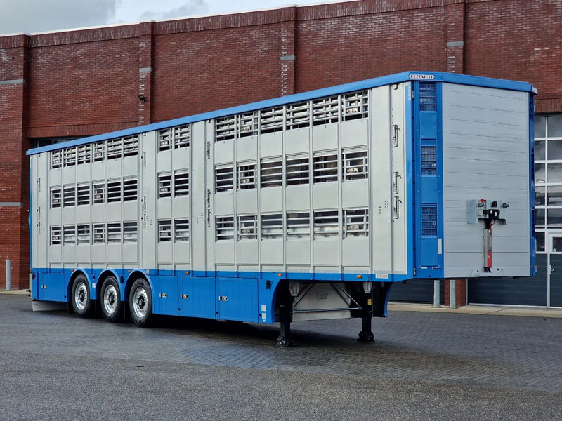 Pezzaioli New 3 stock livestock trailer 95.4M2 - Water & Ventilation - Lifting floors - Lifting roof - Lift axle - Veetransport sættevogn: billede 2 Pezzaioli New 3 stock livestock trailer 95.4M2 - Water & Ventilation - Lifting floors - Lifting roof - Lift axle - Veetransport sættevogn: billede 2