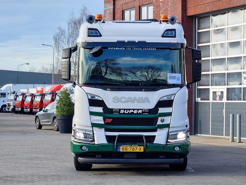 Scania G500 XT 8x4*4 - HMF 2820K Crane - AJK 20T Hooklift - Retarder - Full air - Like new - Lastbil kroghejs, Lastbil med kran: billede 4 Scania G500 XT 8x4*4 - HMF 2820K Crane - AJK 20T Hooklift - Retarder - Full air - Like new - Lastbil kroghejs, Lastbil med kran: billede 4