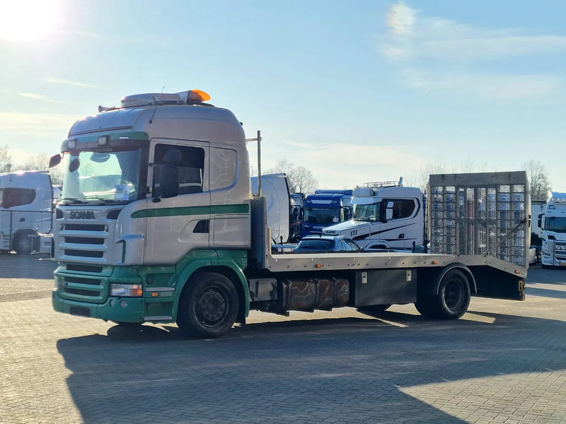 Scania R380 4x2 - Car transport / Flatbed - Ramp - Full air - Night clima - Biltransportør lastbil: billede 4 Scania R380 4x2 - Car transport / Flatbed - Ramp - Full air - Night clima - Biltransportør lastbil: billede 4