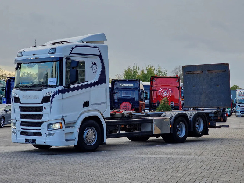 Lastbil chassis Scania R500 NGS 6x2 - Chassis - 4.95 WB - Loadlift - Retarder - Full air - Navi - Led: billede 6