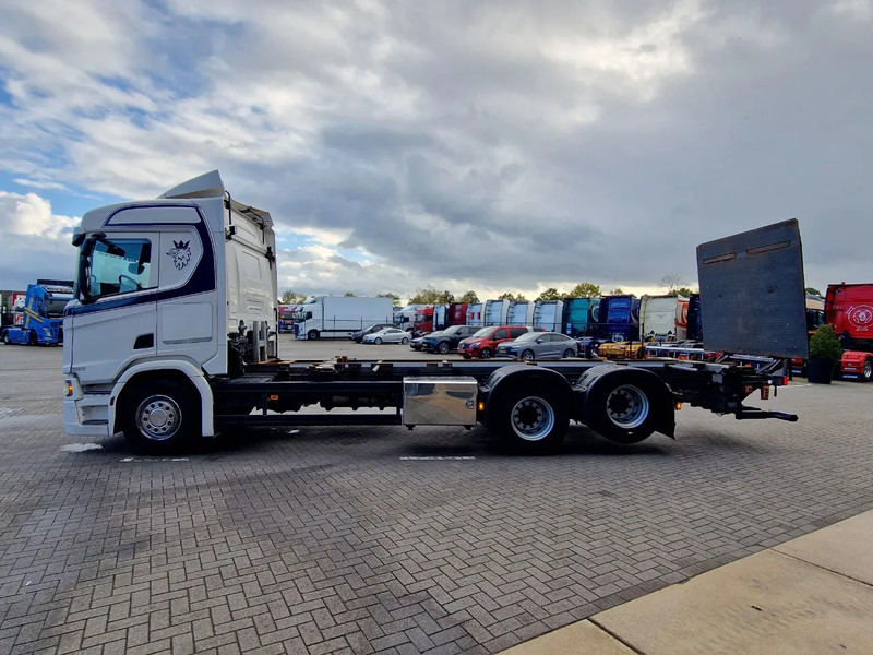 Lastbil chassis Scania R500 NGS 6x2 - Chassis - 4.95 WB - Loadlift - Retarder - Full air - Navi - Led: billede 7