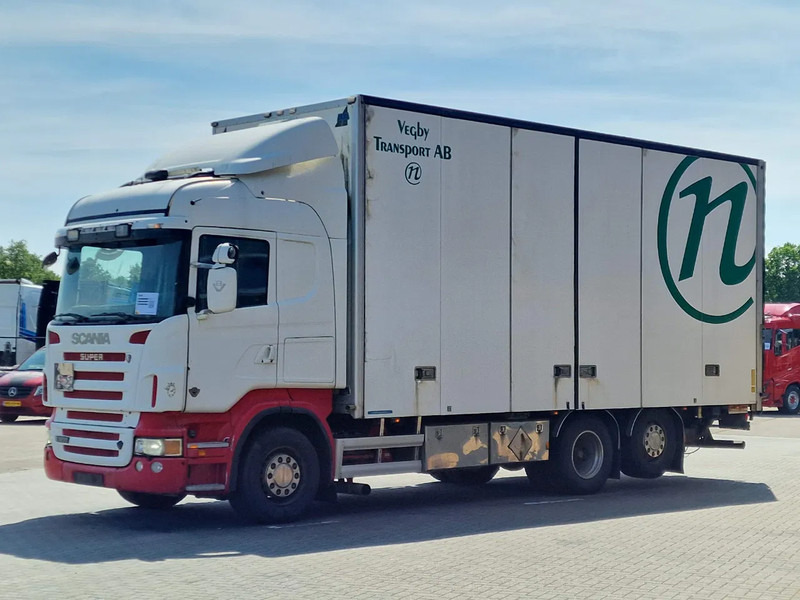 Scania R500 V8 Highline 6x2*4 - Box with side doors - Loadlift - Manual gearbox with retarder - Full air - Steering axle - Lastbil varevogn: billede 3 Scania R500 V8 Highline 6x2*4 - Box with side doors - Loadlift - Manual gearbox with retarder - Full air - Steering axle - Lastbil varevogn: billede 3
