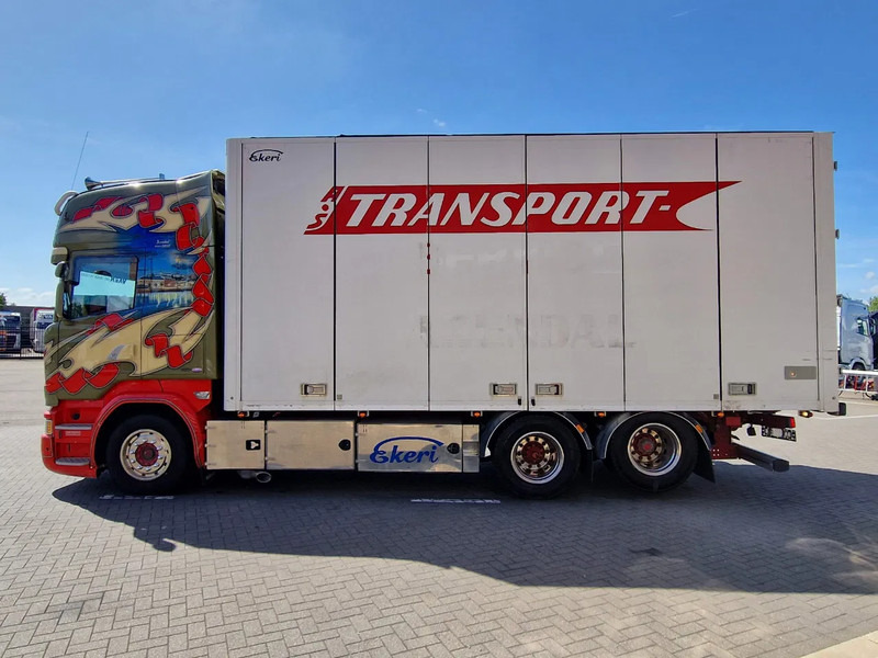 Scania R580 V8 Topline 6x2 - Box with sidedoors - Retarder - Full air - 4.55WB - Lastbil varevogn: billede 4 Scania R580 V8 Topline 6x2 - Box with sidedoors - Retarder - Full air - 4.55WB - Lastbil varevogn: billede 4