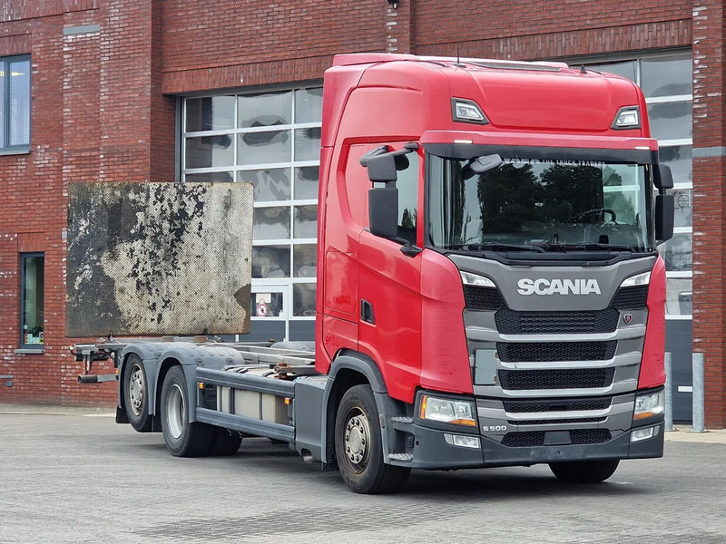 Scania S500 NGS Highline 6x2 - BDF - Full air - Loadlift - Navi - Retarder - Containerbil/ Veksellad lastbil: billede 1 Scania S500 NGS Highline 6x2 - BDF - Full air - Loadlift - Navi - Retarder - Containerbil/ Veksellad lastbil: billede 1
