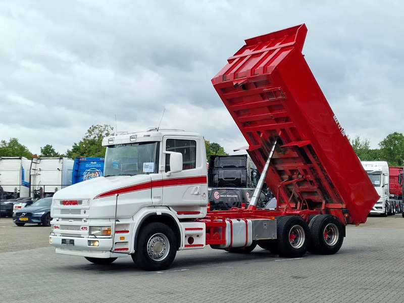 Scania T124-470 6x2 - Tipper - Manual gearbox - Full steel - Robson Drive - New Engine - Torpedo/Hauber - Tipvogn lastbil: billede 4 Scania T124-470 6x2 - Tipper - Manual gearbox - Full steel - Robson Drive - New Engine - Torpedo/Hauber - Tipvogn lastbil: billede 4