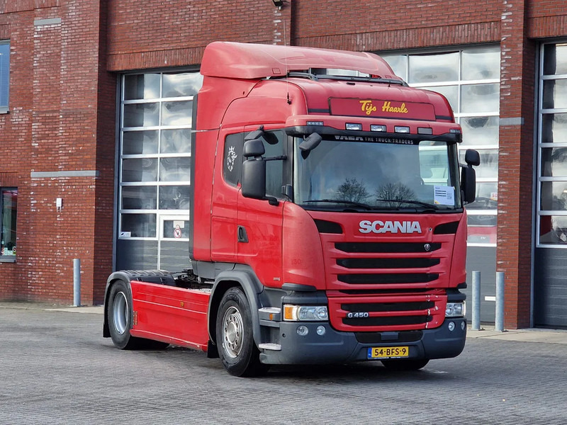 Scania G450 Highline 4x2 - Retarder - Full spoiler - Euro 6 - Navi - Trækker: billede 1 Scania G450 Highline 4x2 - Retarder - Full spoiler - Euro 6 - Navi - Trækker: billede 1