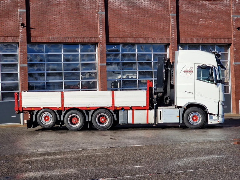 Lastbil med kran Volvo FH 13.540 8x4*4 - HMF2620 K6 Crane 2017 with remote - Retarder - HUB reduction: billede 10