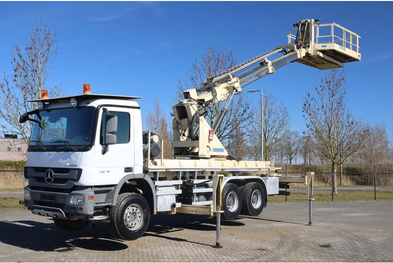 Mercedes-Benz Actros 2636 6X4 | TUNNEL PLATFORM | REMOTE DRIVING - Lastbil med kran: billede 1 Mercedes-Benz Actros 2636 6X4 | TUNNEL PLATFORM | REMOTE DRIVING - Lastbil med kran: billede 1