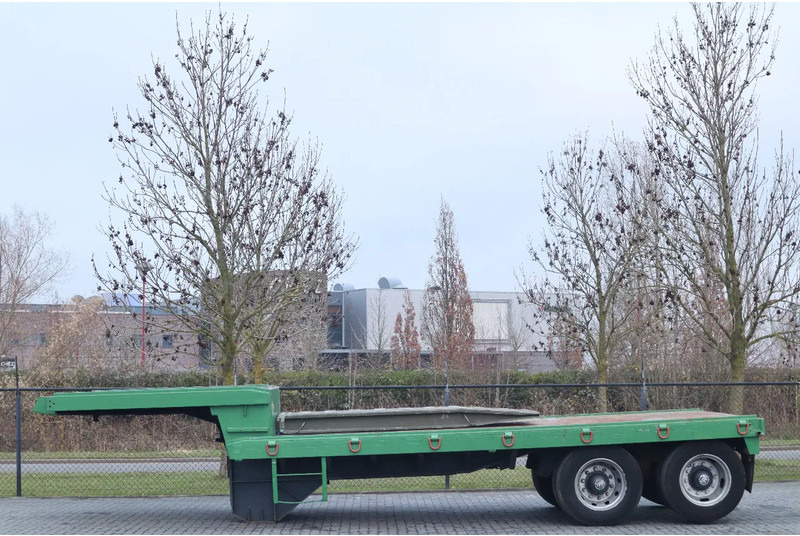 Onbekend SEMI-TRAILER | FULL STEEL | HEAVY DUTY | EX- - Nedbygget platform sættevogn: billede 1 Onbekend SEMI-TRAILER | FULL STEEL | HEAVY DUTY | EX- - Nedbygget platform sættevogn: billede 1