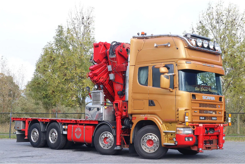 Scania R164-580 V8 8X2 | COPMA 990 | JIB | 6+4 EXT | WINCH | REMOTE - Lastbil med kran: billede 4 Scania R164-580 V8 8X2 | COPMA 990 | JIB | 6+4 EXT | WINCH | REMOTE - Lastbil med kran: billede 4