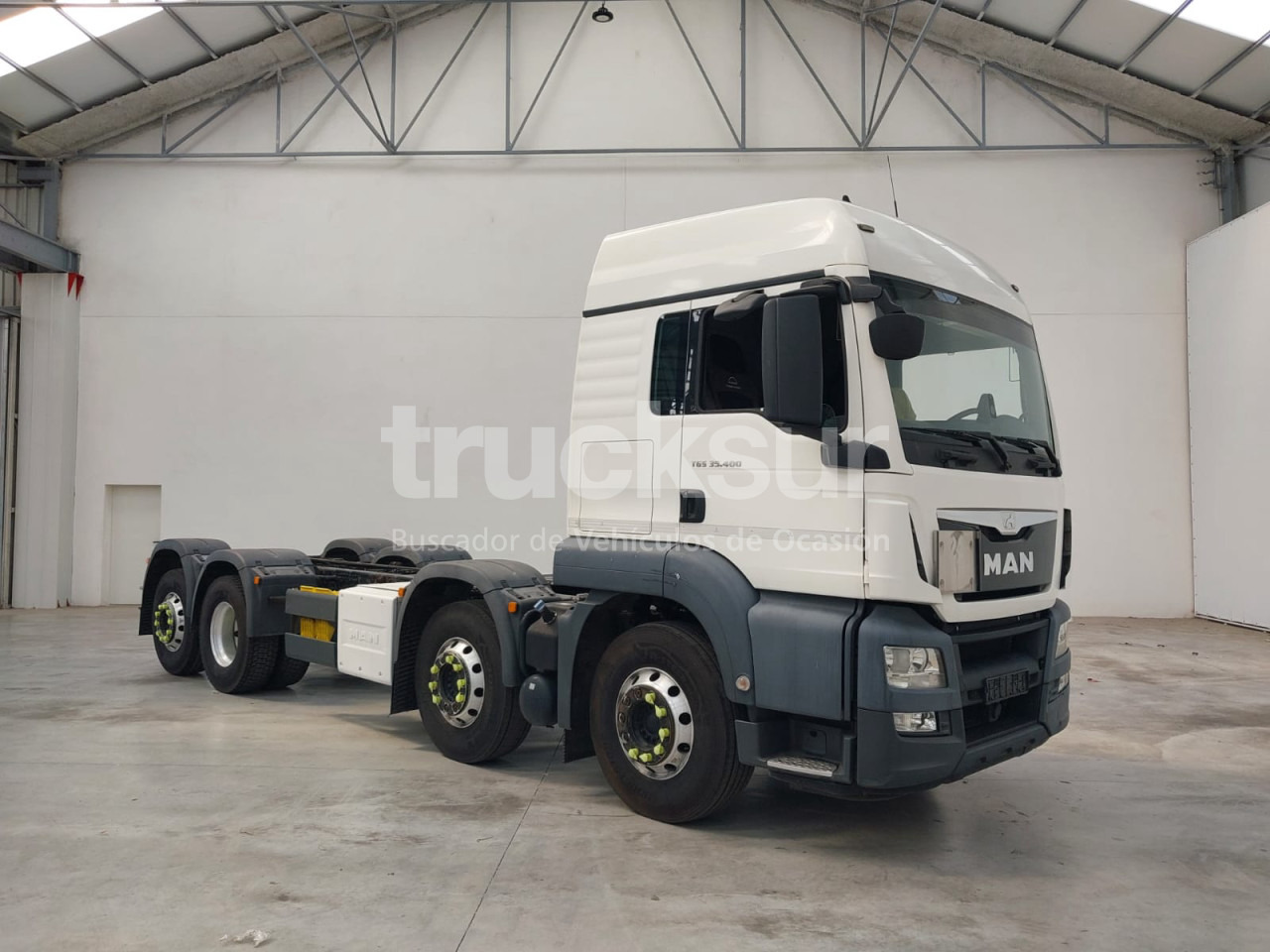 MAN TGS35.400 8X2*6 - Lastbil chassis: billede 2 MAN TGS35.400 8X2*6 - Lastbil chassis: billede 2
