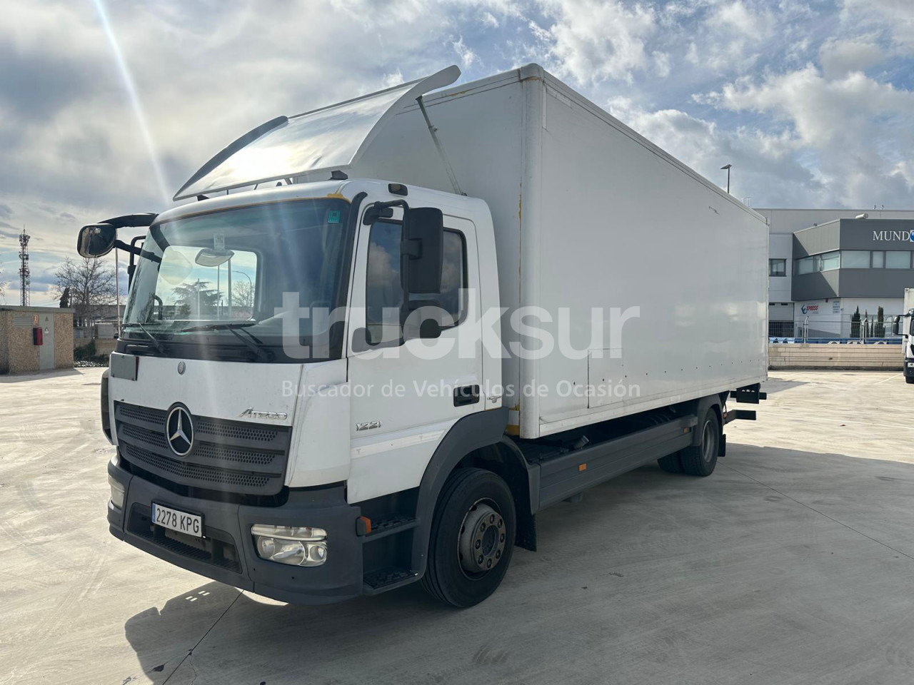 MERCEDES ATEGO - Lastbil varevogn: billede 1 MERCEDES ATEGO - Lastbil varevogn: billede 1