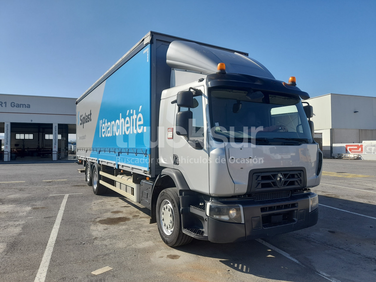 RENAULT D320.26 ejes 6x2*4 - Lastbil med presenning: billede 1 RENAULT D320.26 ejes 6x2*4 - Lastbil med presenning: billede 1