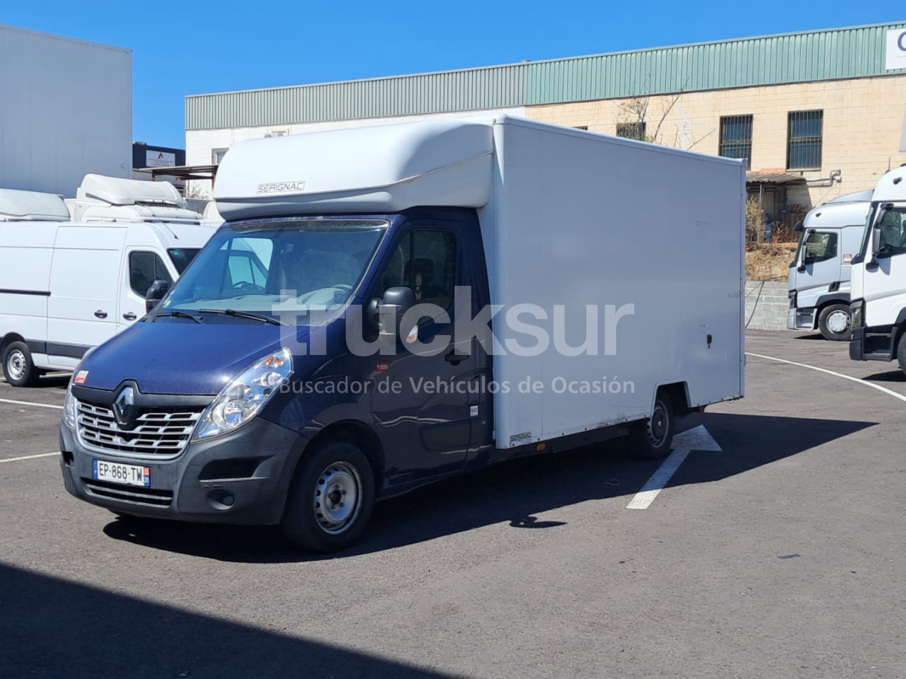 RENAULT MASTER 130.35 - Varebil med kasse: billede 1 RENAULT MASTER 130.35 - Varebil med kasse: billede 1