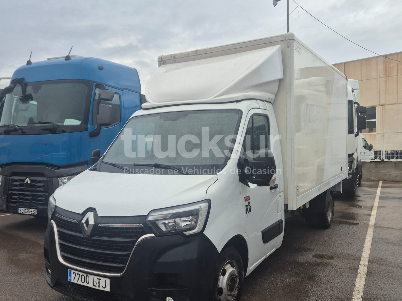 RENAULT MASTER 165.35 - Varebil med kasse: billede 1 RENAULT MASTER 165.35 - Varebil med kasse: billede 1