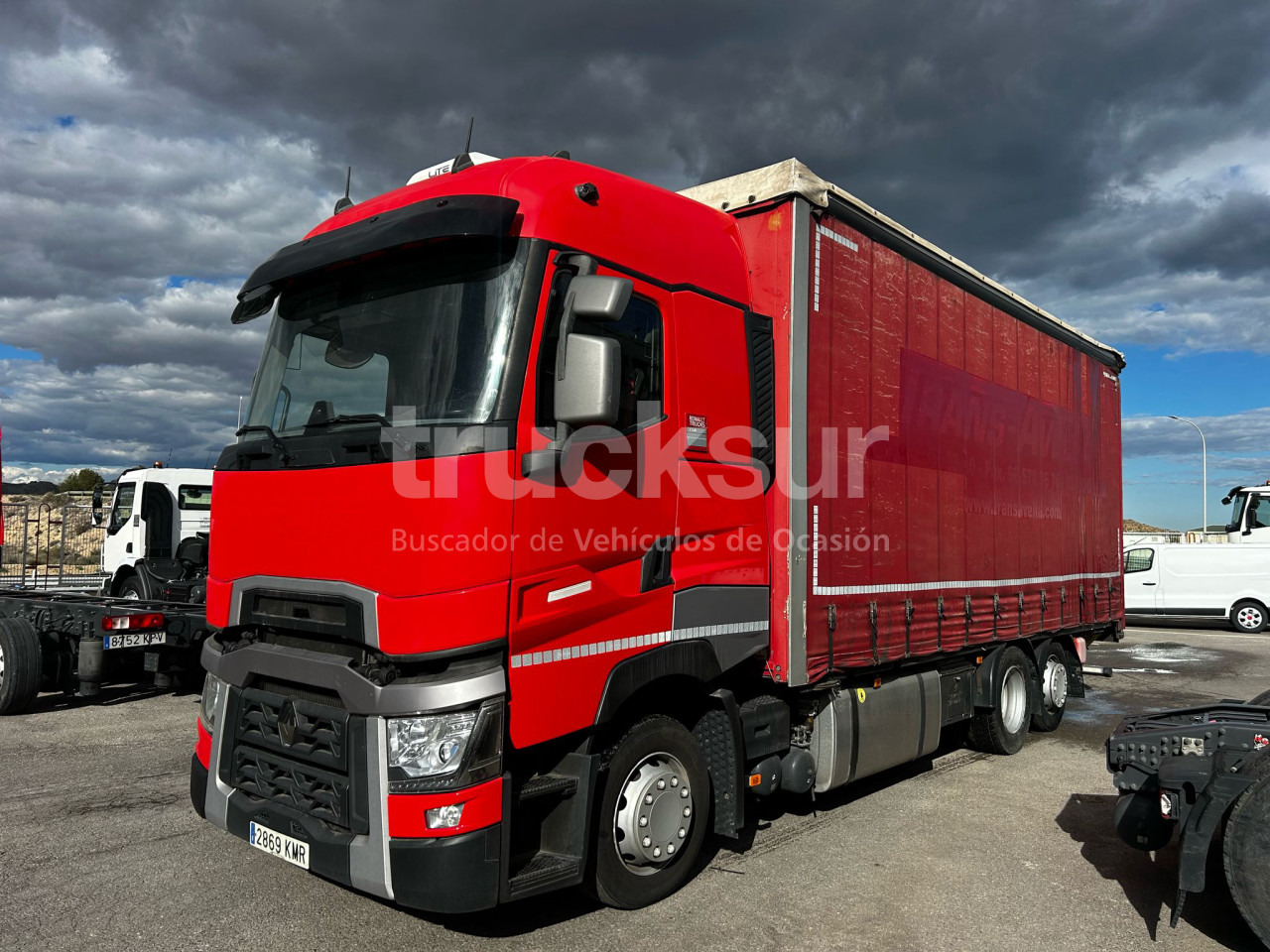 RENAULT T480 HIGH SLEEPER CAB  6X2*4 ejes 6x2*4 - Lastbil med presenning: billede 1 RENAULT T480 HIGH SLEEPER CAB  6X2*4 ejes 6x2*4 - Lastbil med presenning: billede 1
