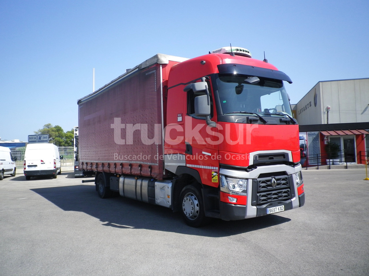 RENAULT T480 HIGH SLEEPER CAB - Lastbil med presenning: billede 2 RENAULT T480 HIGH SLEEPER CAB - Lastbil med presenning: billede 2