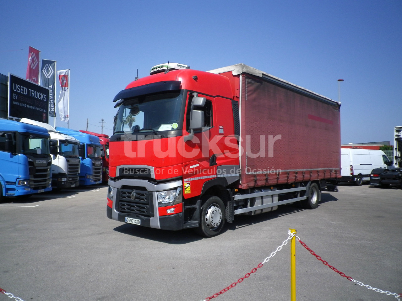 RENAULT T480 HIGH SLEEPER CAB - Lastbil med presenning: billede 1 RENAULT T480 HIGH SLEEPER CAB - Lastbil med presenning: billede 1