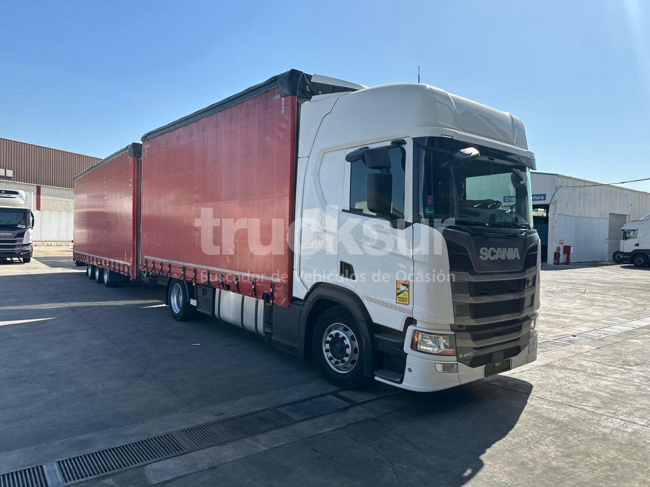 SCANIA R450.18 - Lastbil med presenning: billede 1 SCANIA R450.18 - Lastbil med presenning: billede 1