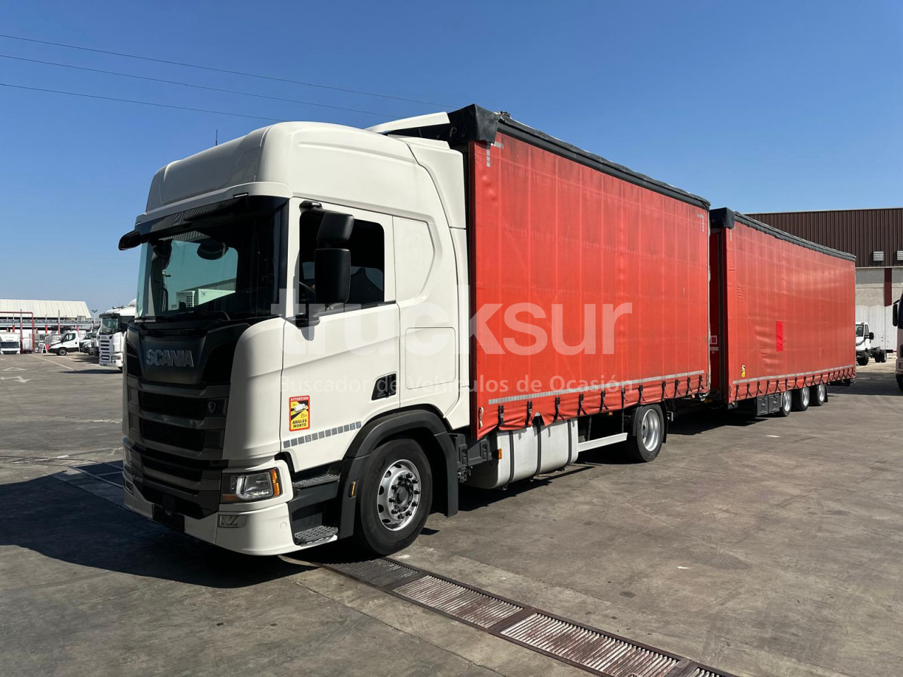 SCANIA R450.18 - Lastbil med presenning: billede 2 SCANIA R450.18 - Lastbil med presenning: billede 2
