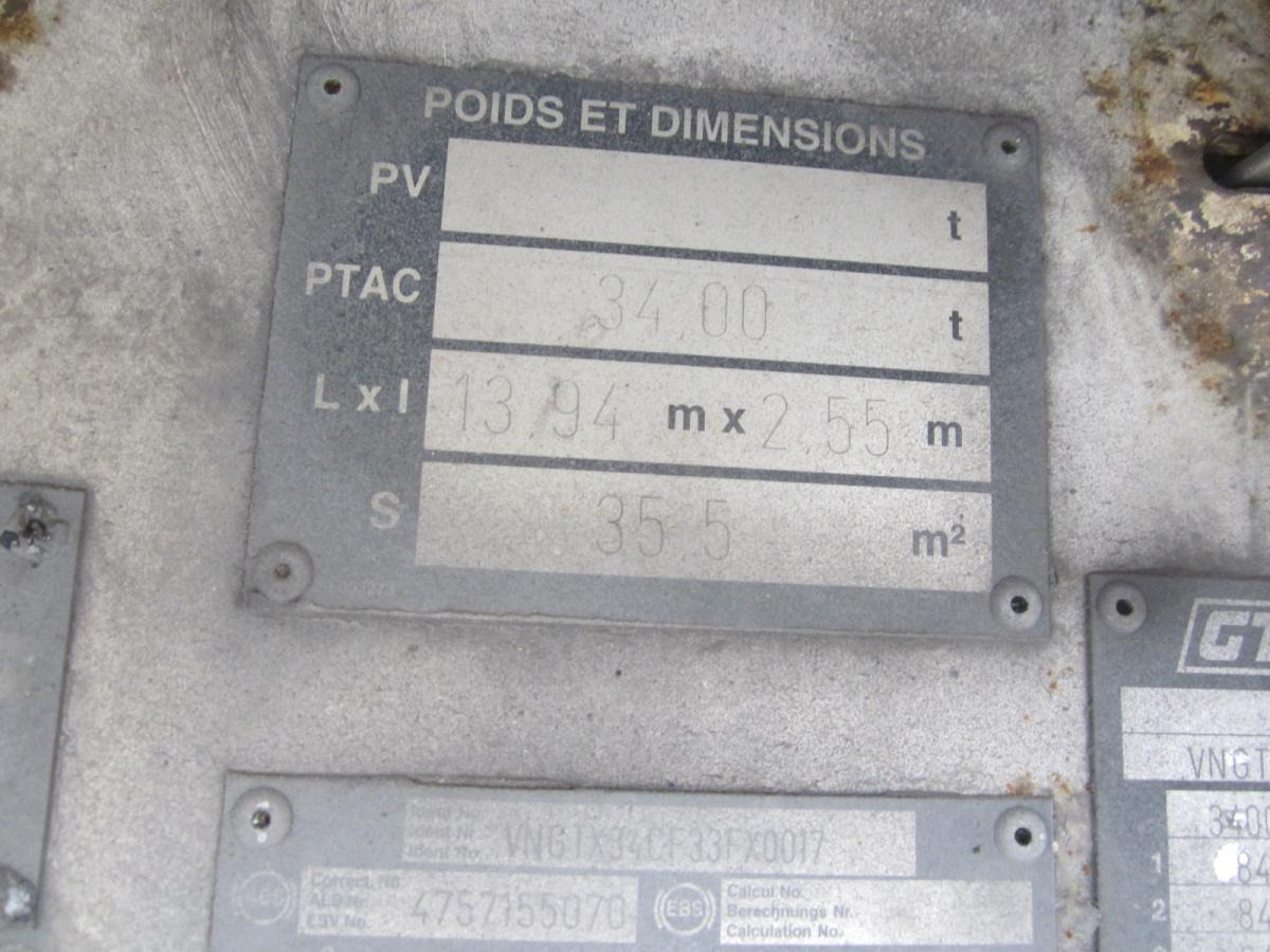 Fruehauf - Gardintrailer: billede 2 Fruehauf - Gardintrailer: billede 2