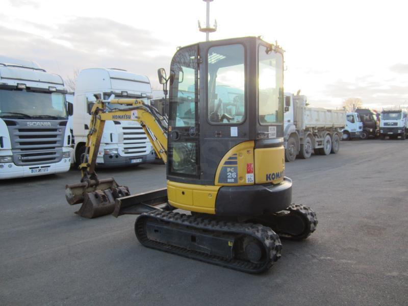 Komatsu PC26MR-3 - Minigravemaskine: billede 4 Komatsu PC26MR-3 - Minigravemaskine: billede 4