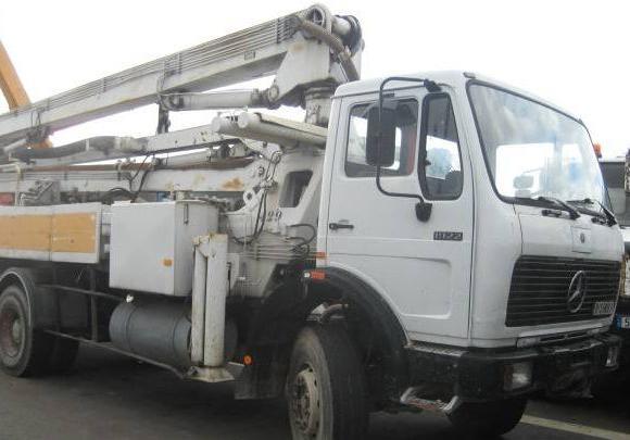 Mercedes SK 1922 - Betonpumpe: billede 1 Mercedes SK 1922 - Betonpumpe: billede 1