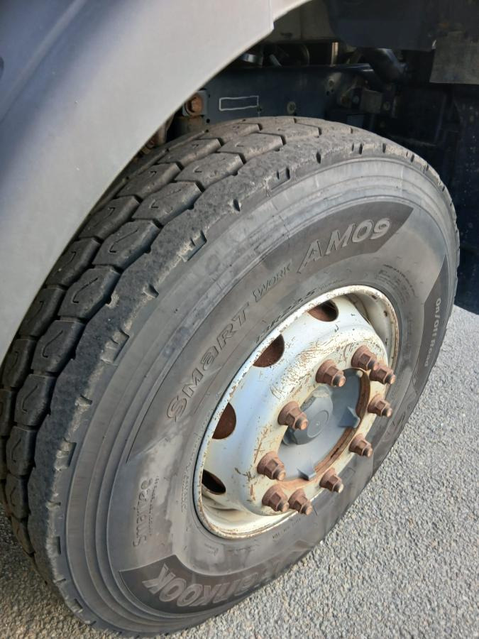 Tipvogn lastbil, Lastbil med kran Renault Kerax 380 DXI: billede 14