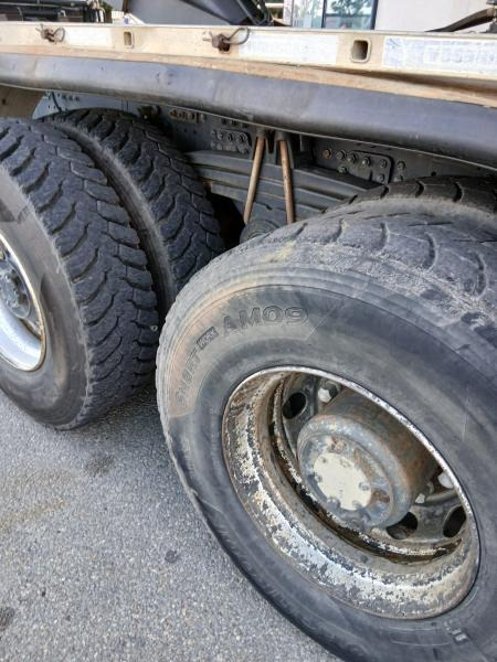 Tipvogn lastbil, Lastbil med kran Renault Kerax 380 DXI: billede 15