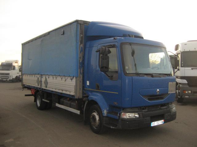 Renault Midlum 180 - Lastbil med presenning: billede 2 Renault Midlum 180 - Lastbil med presenning: billede 2