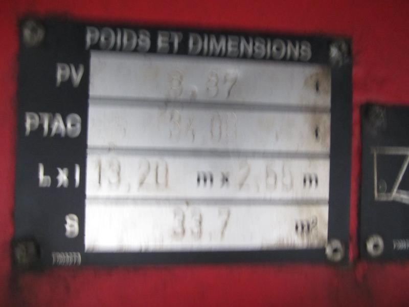 Nedbygget platform sættevogn Trailor: billede 14