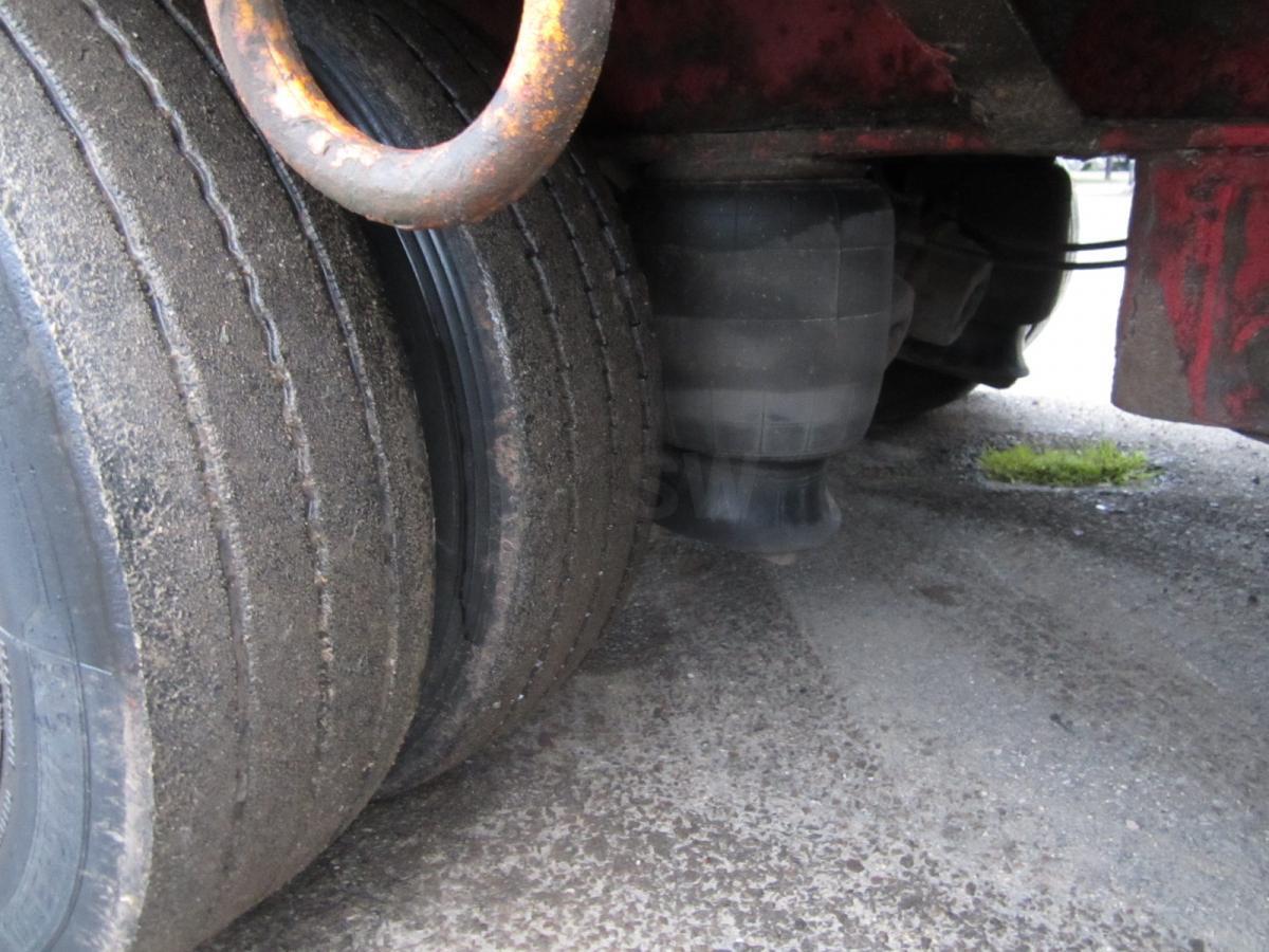 Nedbygget platform sættevogn Trailor: billede 9