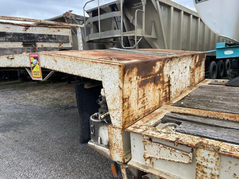 Nedbygget platform sættevogn Verem: billede 6