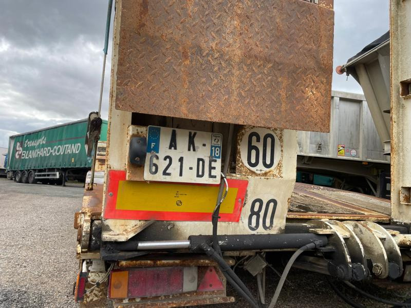 Nedbygget platform sættevogn Verem: billede 7