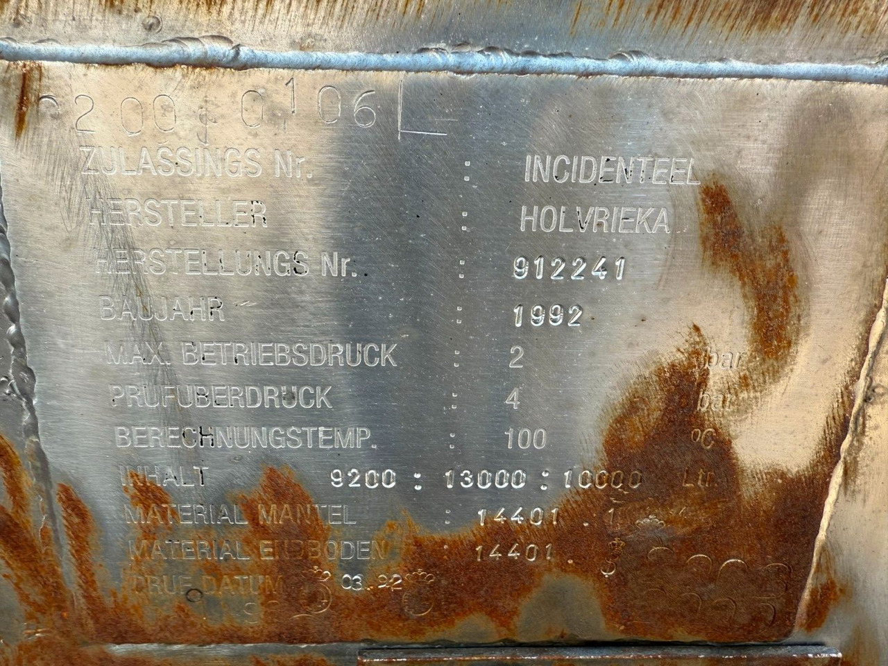 Burg 3 compartments 32.200 L ADR - Tanksættevogn: billede 3 Burg 3 compartments 32.200 L ADR - Tanksættevogn: billede 3